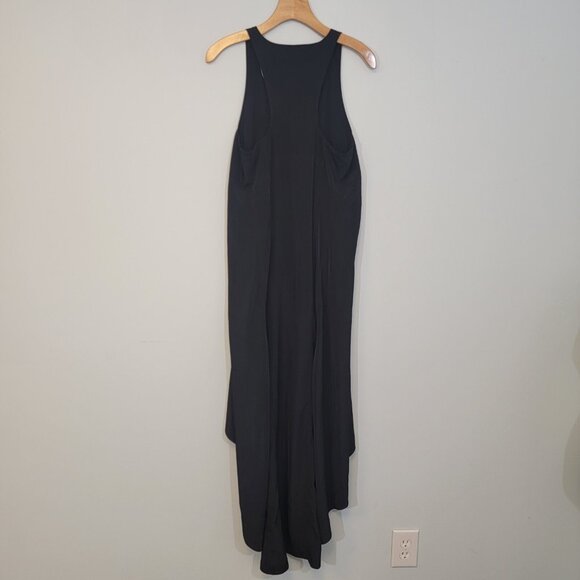 KENNETH COLE New York Ladies Sz Smal‎ Black Sleeveless Maxi-Dress Assymetric EUC - Picture 5 of 8
